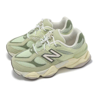 【NEW BALANCE】休閒鞋 9060 中童 寬楦 橄欖石 苔綠 拼接 緩衝 運動鞋 NB(PV9060EE-W)