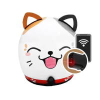 【iMini】iMiniDV X4 發財貓 安全帽 行車記錄器(3/4罩式 造型 防水 1080P 紀錄器)