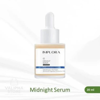 IMPLORA Face Serum 20ml | ORIGINAL & BPOM | Serum Wajah Solusi Kulit Sehat & Glowing Midnight Serum