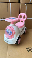 內地直送 - 兒童滑行車四輪1-3歲寶寶助步玩具車帶音樂扭扭車溜溜車贈品