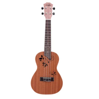 23 inch Ukulele Concert Ukulele 23 Inch 17 Frets Mahogany 4 String Acoustic Beginner Hawai Guitar