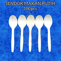 Sendok Makan Putih/Sendok Makan Plastik
