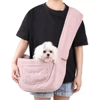 Dog Bag Pet Puppy Carrier Puppy Sling Waterproof Pet Sling Carrier Shoulder Bag Outdoor Travel Portable Cat Puppy Sling Bag