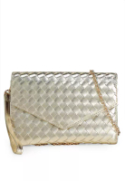 Call It Spring Ariellee Weave Chain Wallet