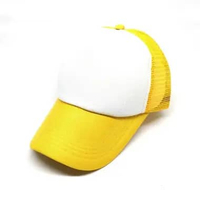 BEST PROMO Topi Trucker Jaring Hat Cap Distro banyak Warna Kuning PUTiH sablon bordir POLOS custom i