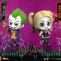In Stock Hot Toys Cosbaby COSB674 COSB675 Joker Harley Quinn 11-12cm Collectible Cute Dolls For Fans Gift