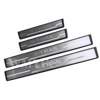 Stainless steel Door Sill Scuff Plate for Nissan XTrail T32 2014-2020 Welcome Pedal Trim Car Styling Accessories