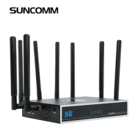USA hot selling 5G cpe WIFI 6 Router with SIM Card Slot external Antenna SUNCOMM O2 Mesh Home Enterprise routeur modem 5g