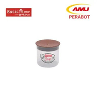 BASIC HOME Toples Plastik Bening Essens Pot 300 Ml
