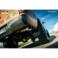 HKS排氣管 鈦合金双出側排∥RANGER T7 T8排氣管 2011-2022∥31021-ZA007∥MRK