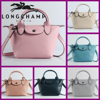 HOT★Original New longchamp bag Women's bag Mini bag Shoulder Bags &amp; Totes Leather bag Fashion bag Comes with shoulder strap
