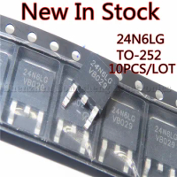 10PCS/LOT 24N6LG NTD24N06LT4G TO-252 Field MOSFET MOSFET N Channel 60V 24A