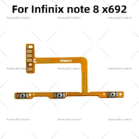 Power Volume button flex For Infinix note 8 x692 Switch ON OFF Key Mute Button Ribbon Flex Cable