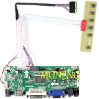HDMI+VGA Control Board Monitor Kit for B156XW02 V3 B156XW02 V6 B156XW02 V2 B156XW02 V7 LCD LED screen Controller Board Driver