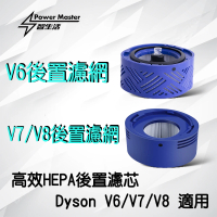 Power Master 適用Dyson V6/V7/V8/DC58/DC59/DC62/SV03/SV04/SV07/SV08/SV09(HEPA高抗菌後置濾網)
