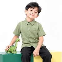Rabbani - Kemeja Koko dan Dress Anak Bani Batuta Couple Zahinan Exclusive 7-8Y Kemkid 57O Sage