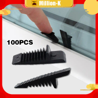 100 PCS Glass Fixed Insert / Glass Hold Down Block / Glass Fasteners