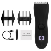 Groin Hair Trimmer Electric Manscape Trimmer for Men Waterproof Trimmer Dropship