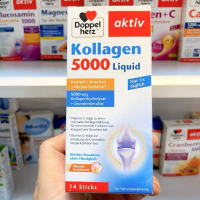 Kollagen 5000 liquid Doppelherz Aktiv - Hộp 14 gói
