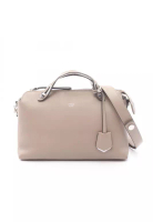 Fendi Pre-Loved Fendi BY THE WAY MEDIUM by the way Medium Handbag leather Gray beige 2WAY