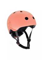 Scoot and Ride Kids Helmet S-M- PEACH (HEADER CARD)