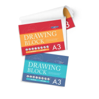 CAMPAP A3 Drawing Block 200gsm CA3646 Office Stationery