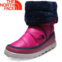 【The North Face 女 ThermoBall 暖魔球 保暖雪靴 亮光耀紫/宇宙藍】A5S9/