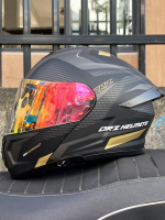 ORZ摩托車頭盔揭面盔男女全盔藍牙個性四季機車大尾翼3C認證國標