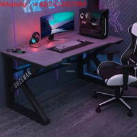 Light Luxury Rock Slab Computer Desks Home Nordic Table Modern Office Furniture Gaming Table and Chair Set room Study Table