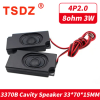 1Pair 3370B 8 Ohm 3W Passive Cavity Speaker Small Box Loudspeaker 33*70*15MM 8Ohm 3 Watt LCD Driver Board Amplifier Audio