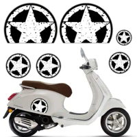 Reflective Motorcycle Sticker Waterproof Scooter Decal Accessories For PIAGGIO VESPA GTS GTV LX LXV SPRINT 50 150 200 250 300ie