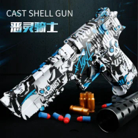 Desert Eagle Hand Grab Shell Ejection Soft Bullet Gun Children's Toy Gun Boy's Hand Small Pistol Rolock Toy Guns
