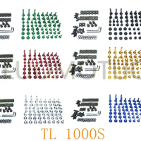 Motorcycle Complete Fairing Bolts Kit Bodywork Screws For Fit Suzuki TL1000S 1997-2001