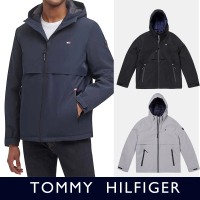Tommy Hilfiger TOMMY 經典Logo連帽保暖衝鋒風衣外套-多色組合(平輸品/百搭必備)