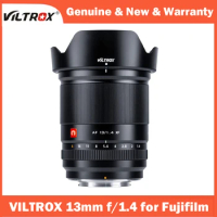 VILTROX 13mm f/1.4 F1.4 Fuji x Mount Ultra Wide Angle APS-C AF Lens for Fujifilm X-Mount Camera X-T30 II X-T4 X-T3 X-Pro3 X-Pro2