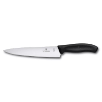 【Victorinox 瑞士維氏】SWISS CLASSIC 主廚刀(切肉刀)-黑(6.8003.19B)