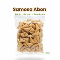 SAMOSA ABON AYAM KILOAN SAMOSA SEGITIGA PEDAS 250 gr