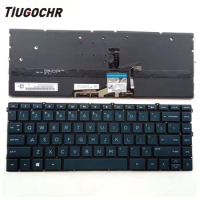NEW For HP Spectre 13-aw 13-aw0000 13t-aw000 English US Keyboard Backlit blue
