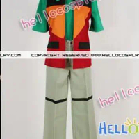 Pocket Monsters Brock Takeshi Adult Halloween Set Cosplay Costume H008