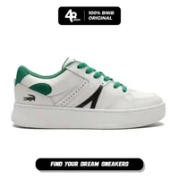 Sepatu Sneakers Pria Lacoste Sport L005 White Green (744SMA0117082) Original 44