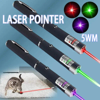 Red,Green,Purple 5mW Laser Pen High Power Stylus Beam Light Long Distance Professional High Power La