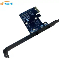Mini Pcie to PCIE X1 WIFI Wireless Network Card AX200 Mini PCI-E Adapter Card with Baffle Bracket for Desktop PC