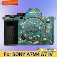 For SONY A7M4 A7 IV Camera Sticker Protective Skin Decal Vinyl Wrap Film Anti-Scratch Protector Coat ILCE-7M4 ILCE7M4 7M4