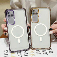 เคสโทรศัพท์กันกระแทกชุบไฟฟ้า สำหรับ VIVO V30/V30 Pro 5G เคส TPU แบบนุ่ม รุ่น NO108756