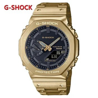 New Men's Watch G-SHOCK GM-2100 Leisure Fashion Waterproof and Shockproof Multi functional Stainless Steel Dual Display Watch