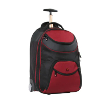 【eeBag】eeBag 14吋休閒電腦航空鋁合金拉桿箱後背包(鋁合金拉桿箱)