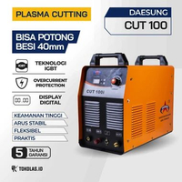Mesin Plasma Cutting Potong Besi Stainless Daesung CUT 40 45 AP IGBT CUT 60 100 DV Daesung CUT 100