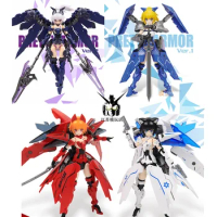 Japanese Anime PA Pretty Armor model Frame Arms Girl With Assemble Motorcycle for 6 inch Action figure