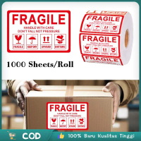 Isi 1000 Label Fragile 60 X 40 mm Sticker Label Fragile Sticker Fragile Kecil Sticker Fragile Unboxi