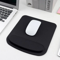 1Pcs Black EVA Wrist Mouse Pad Computer Mouse Wrist Pad Soft And Comfortable Pad